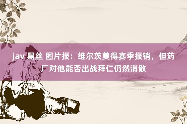 jav 黑丝 图片报：维尔茨莫得赛季报销，但药厂对他能否出战拜仁仍然消散