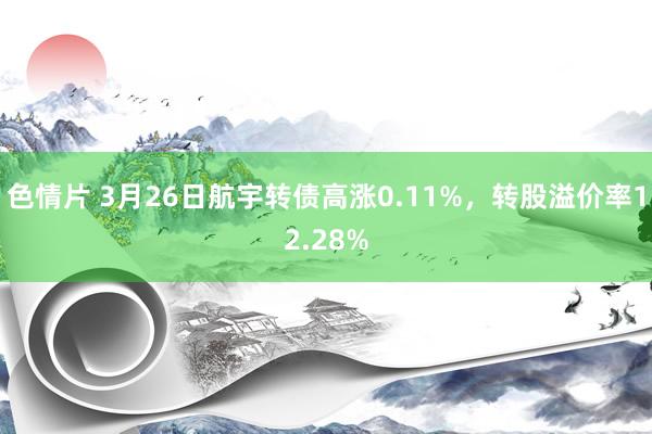 色情片 3月26日航宇转债高涨0.11%，转股溢价率12.28%