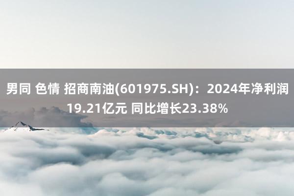 男同 色情 招商南油(601975.SH)：2024年净利润19.21亿元 同比增长23.38%