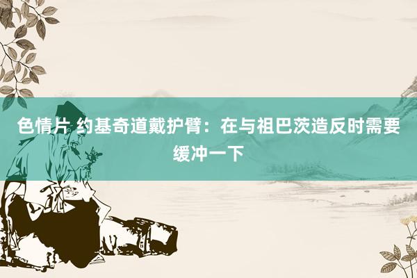 色情片 约基奇道戴护臂：在与祖巴茨造反时需要缓冲一下